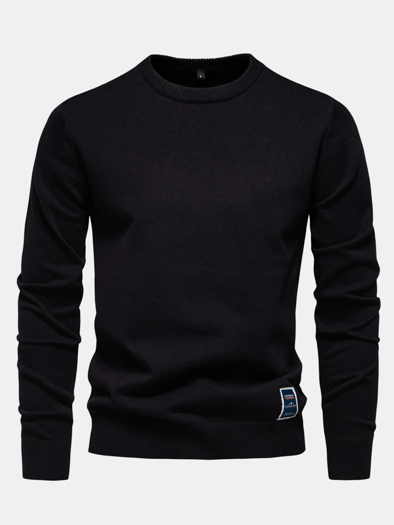 Pullover mit Rundhalsausschnitt und langen Ärmeln - Image 3