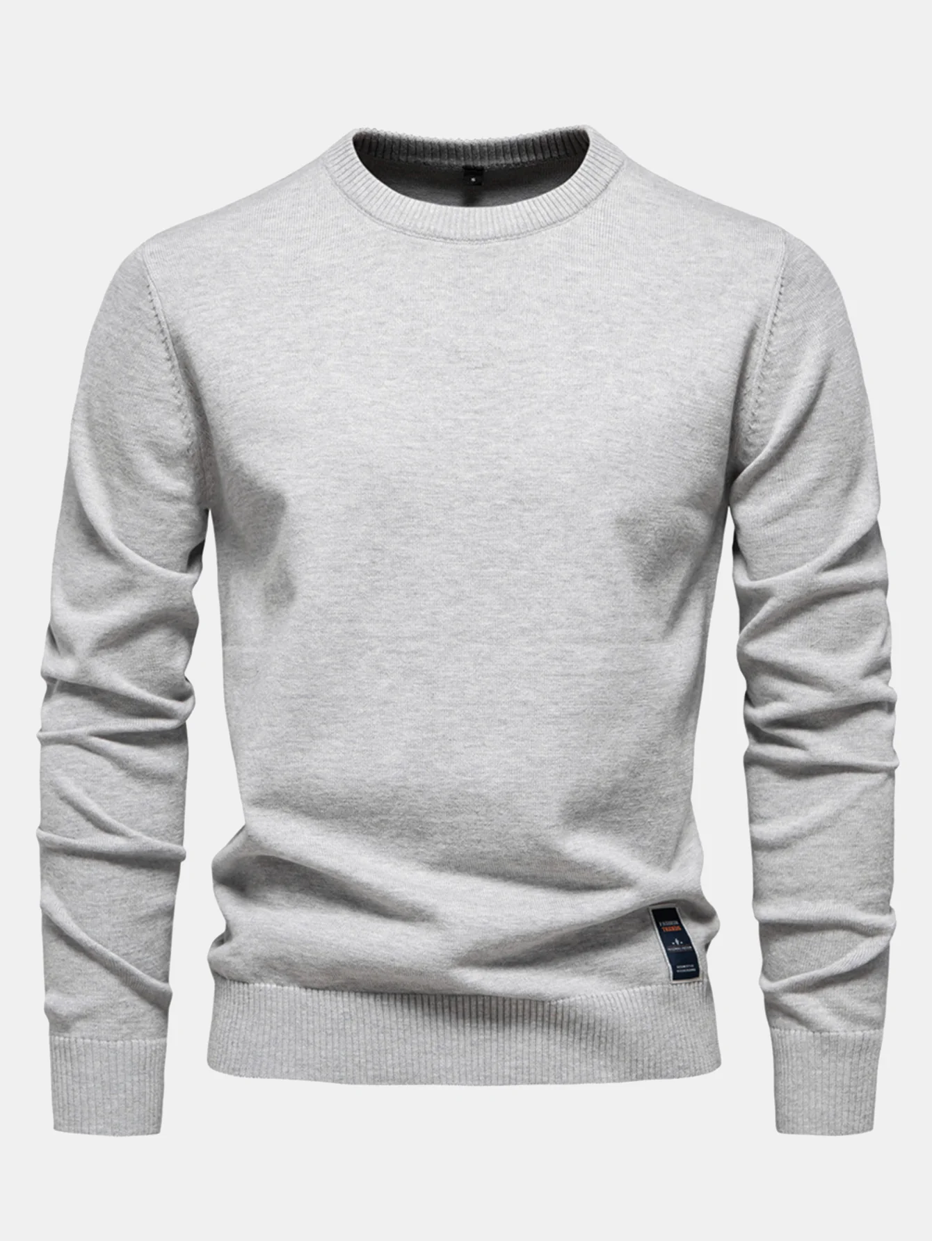 Pullover mit Rundhalsausschnitt und langen Ärmeln - Image 4