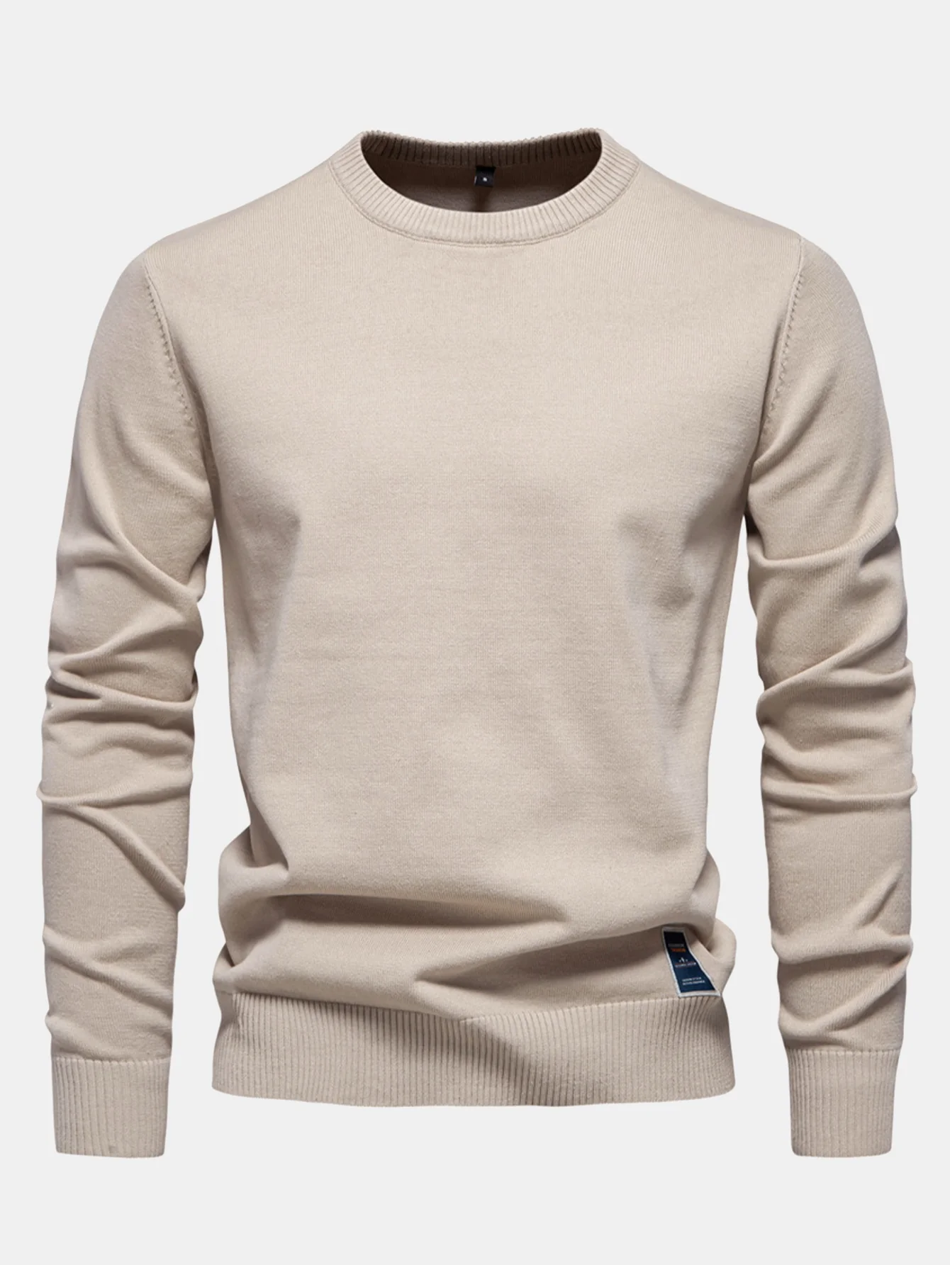 Pullover mit Rundhalsausschnitt und langen Ärmeln - Image 5