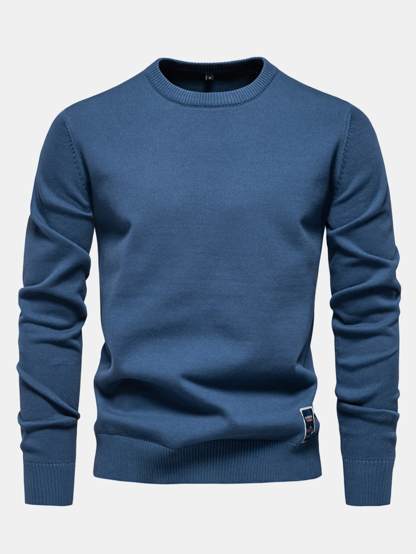 Pullover mit Rundhalsausschnitt und langen Ärmeln - Image 7
