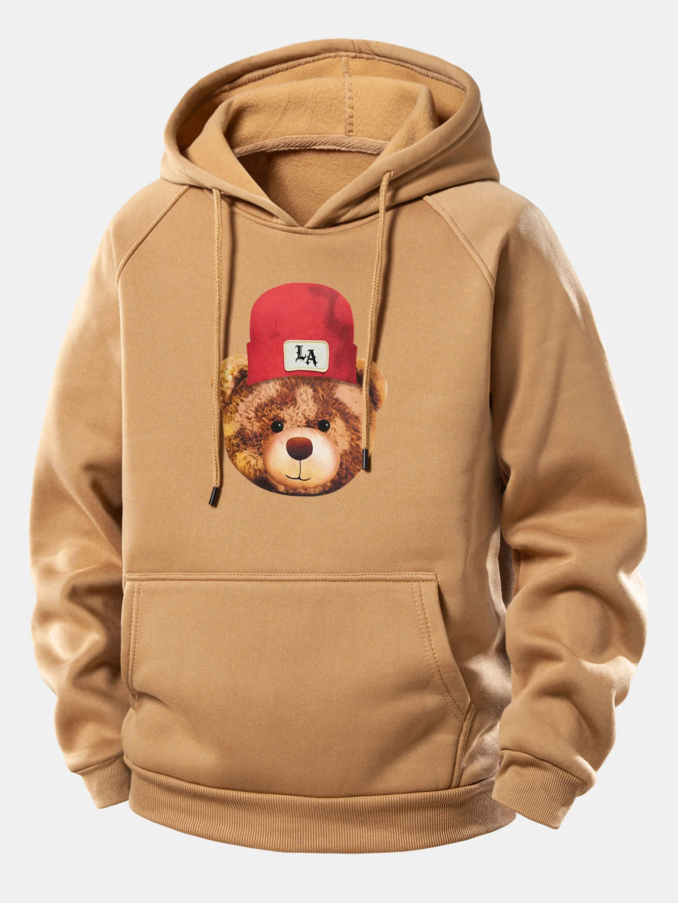 Los Angeles Bären Druck Kordelzug Kapuzenpullover - Image 2