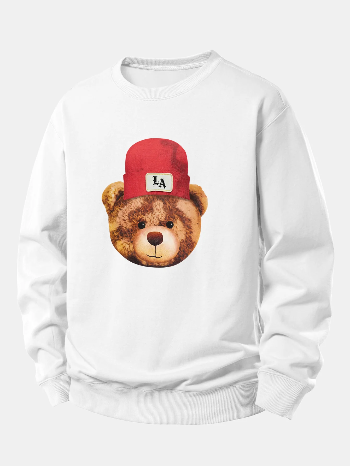 Los Angeles Bärenmotiv Relaxed Fit Sweatshirt - Image 4
