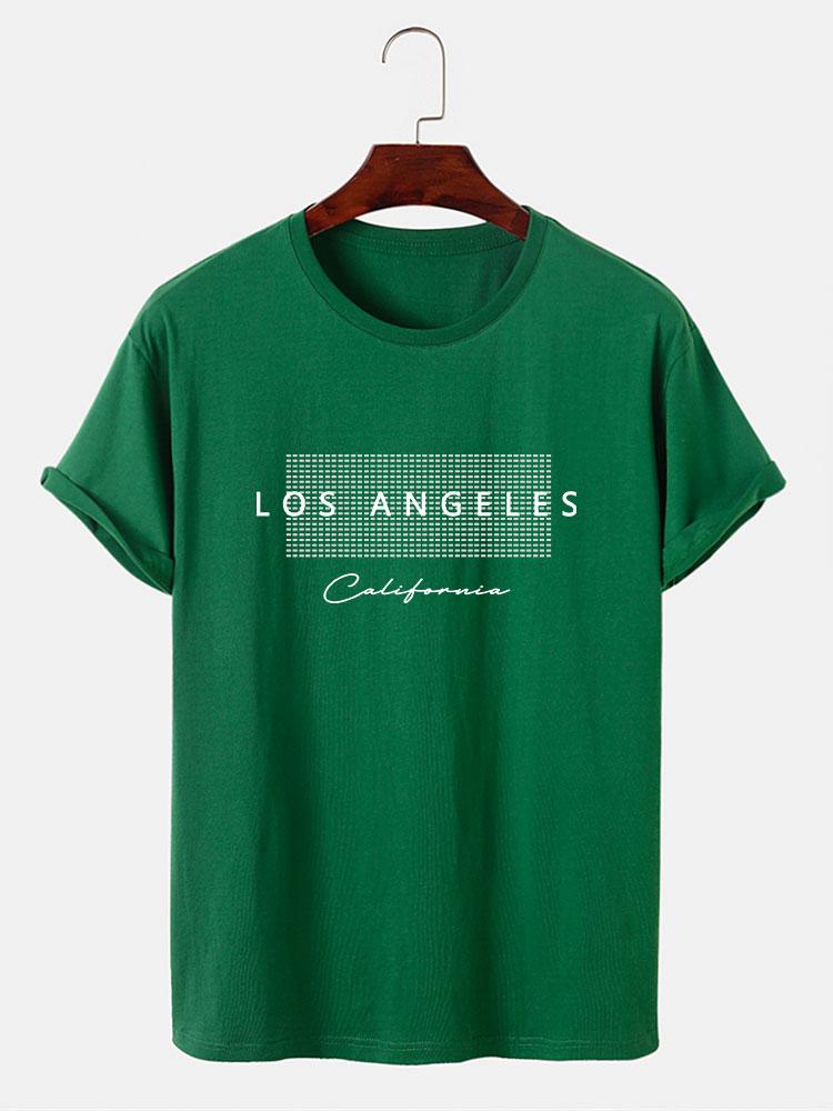 Los Angeles Karomuster T-Shirt - Image 11