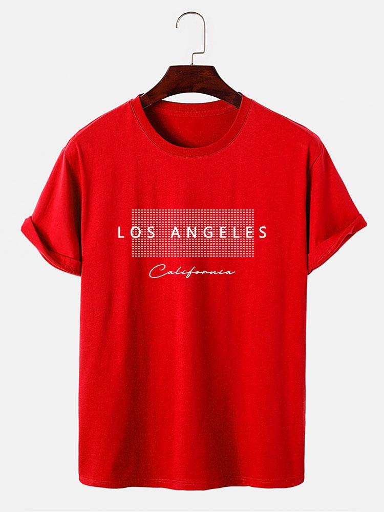 Los Angeles Karomuster T-Shirt - Image 12