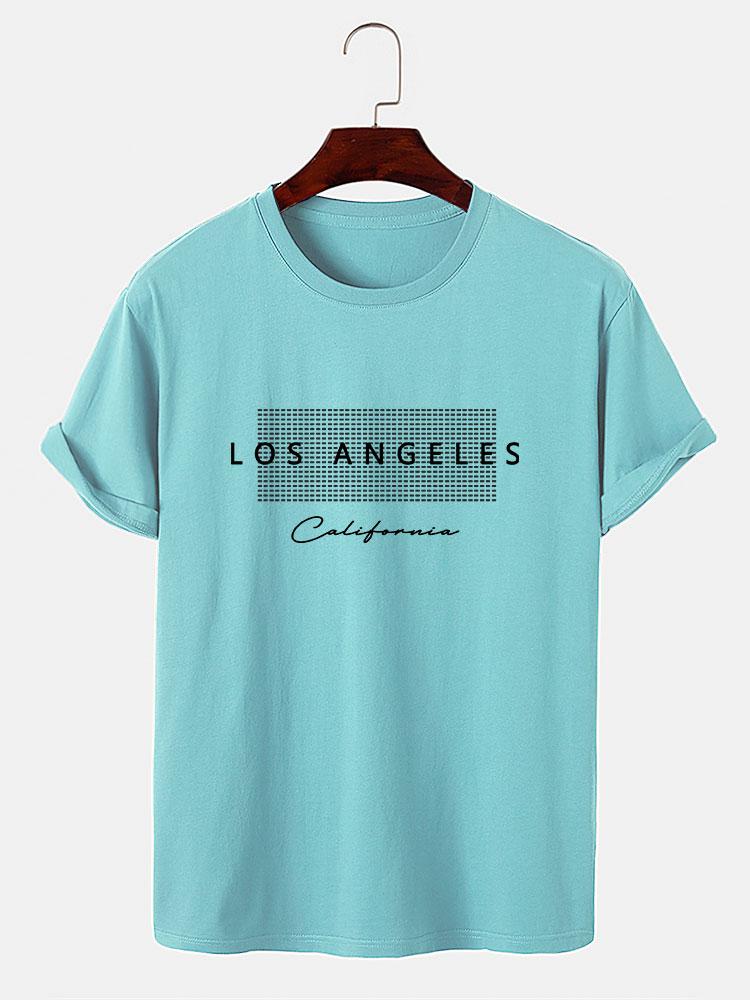 Los Angeles Karomuster T-Shirt - Image 9