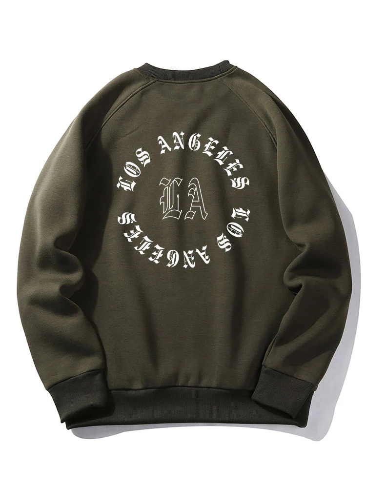 Los Angeles Brief Rückendruck Sweatshirt - Image 3