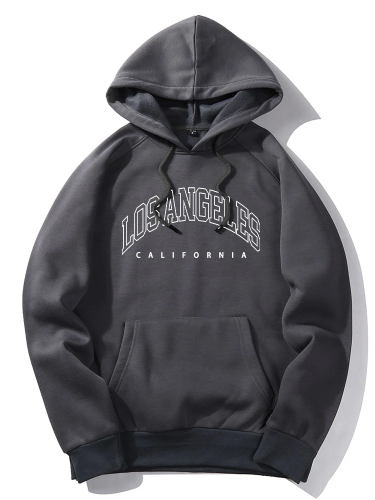 Los Angeles Brief Grafik Kapuzenpullover - Image 11