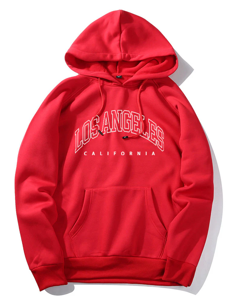 Los Angeles Brief Grafik Kapuzenpullover - Image 12