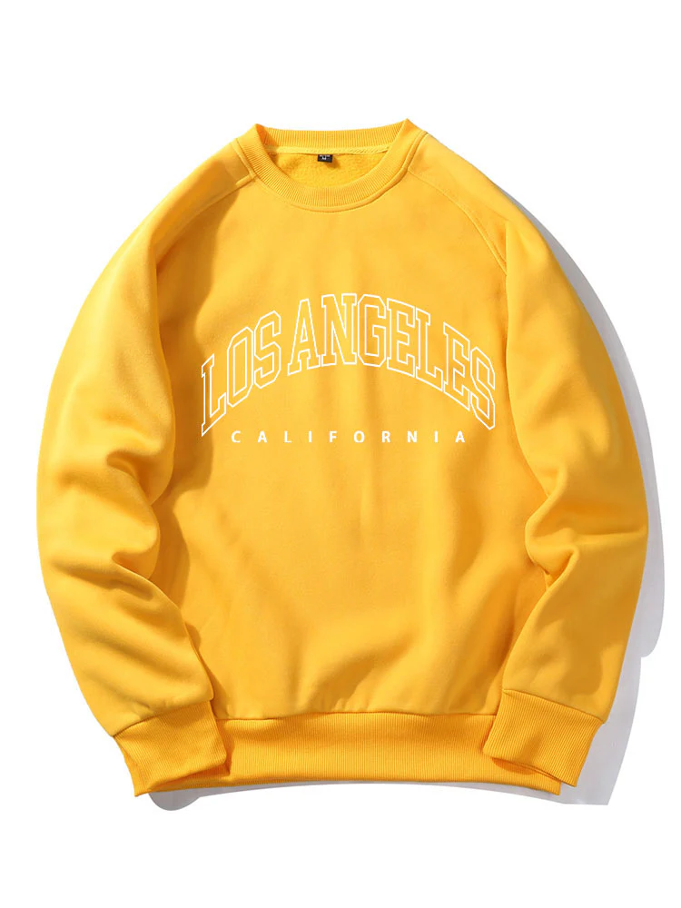 Los Angeles Buchstaben Druck Sweatshirt - Image 4