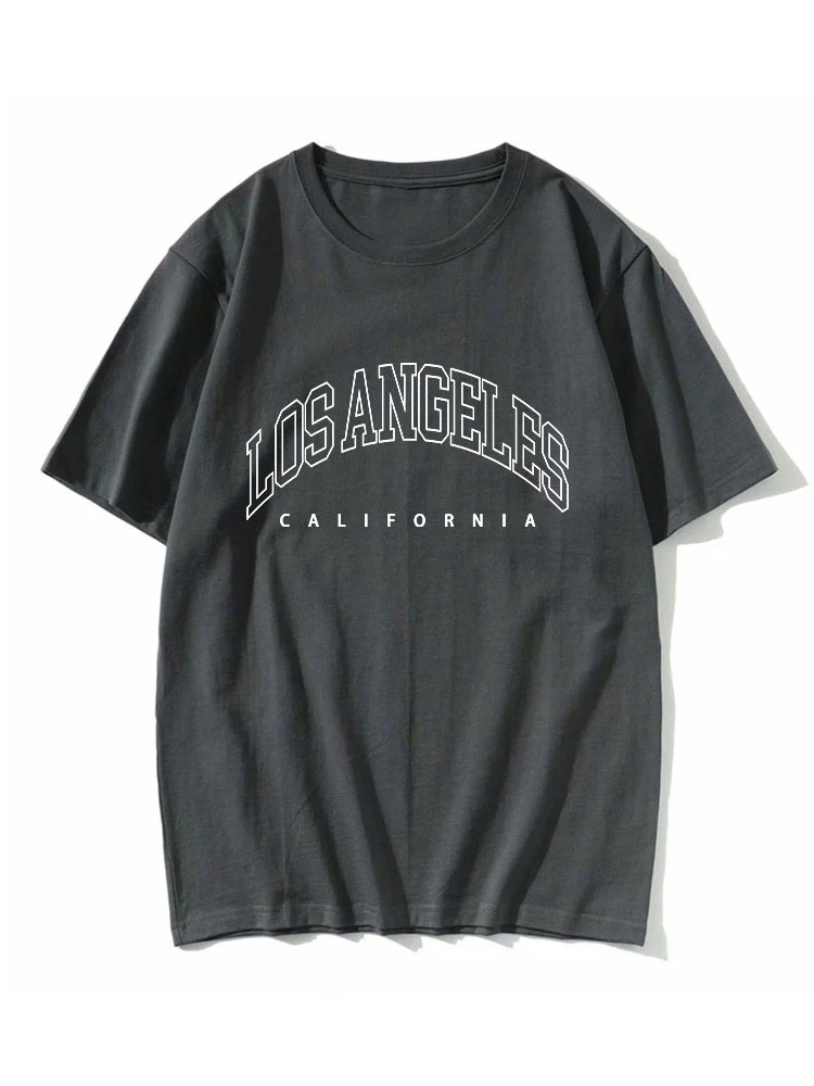 Los Angeles Buchstaben Druck T-Shirt - Image 3