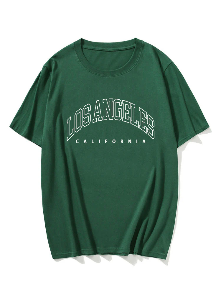 Los Angeles Buchstaben Druck T-Shirt - Image 5