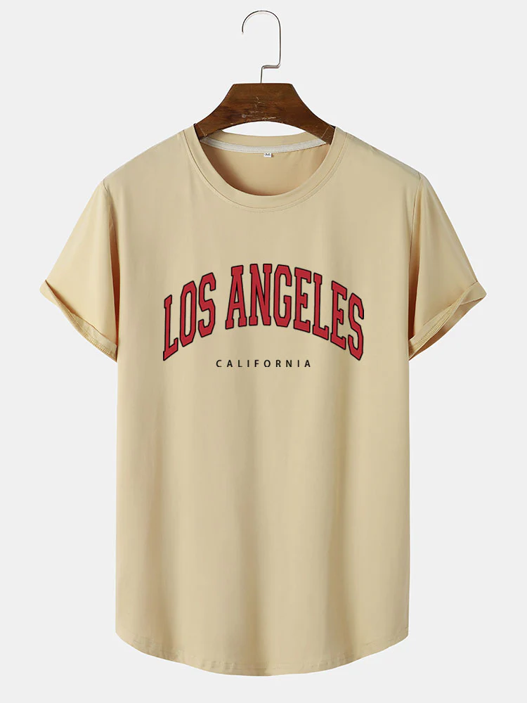 Los Angeles Buchstaben Druck T-Shirt - Image 2