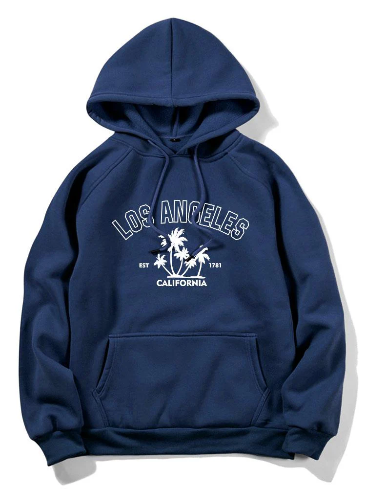 Los Angeles Palmenbaum Druck Hoodie - Image 7