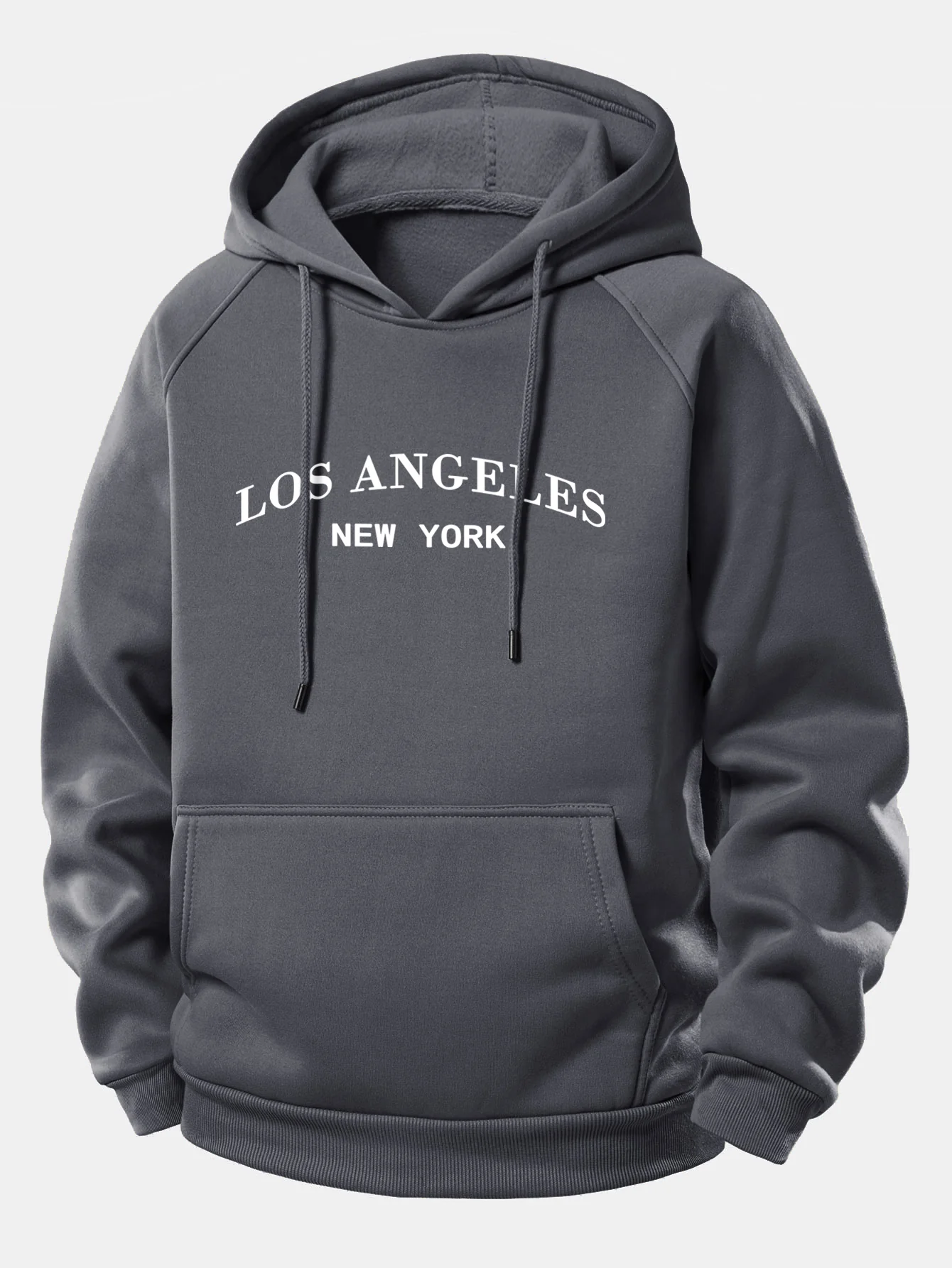 Los Angeles bedruckter Kordelzug-Hoodie - Image 11
