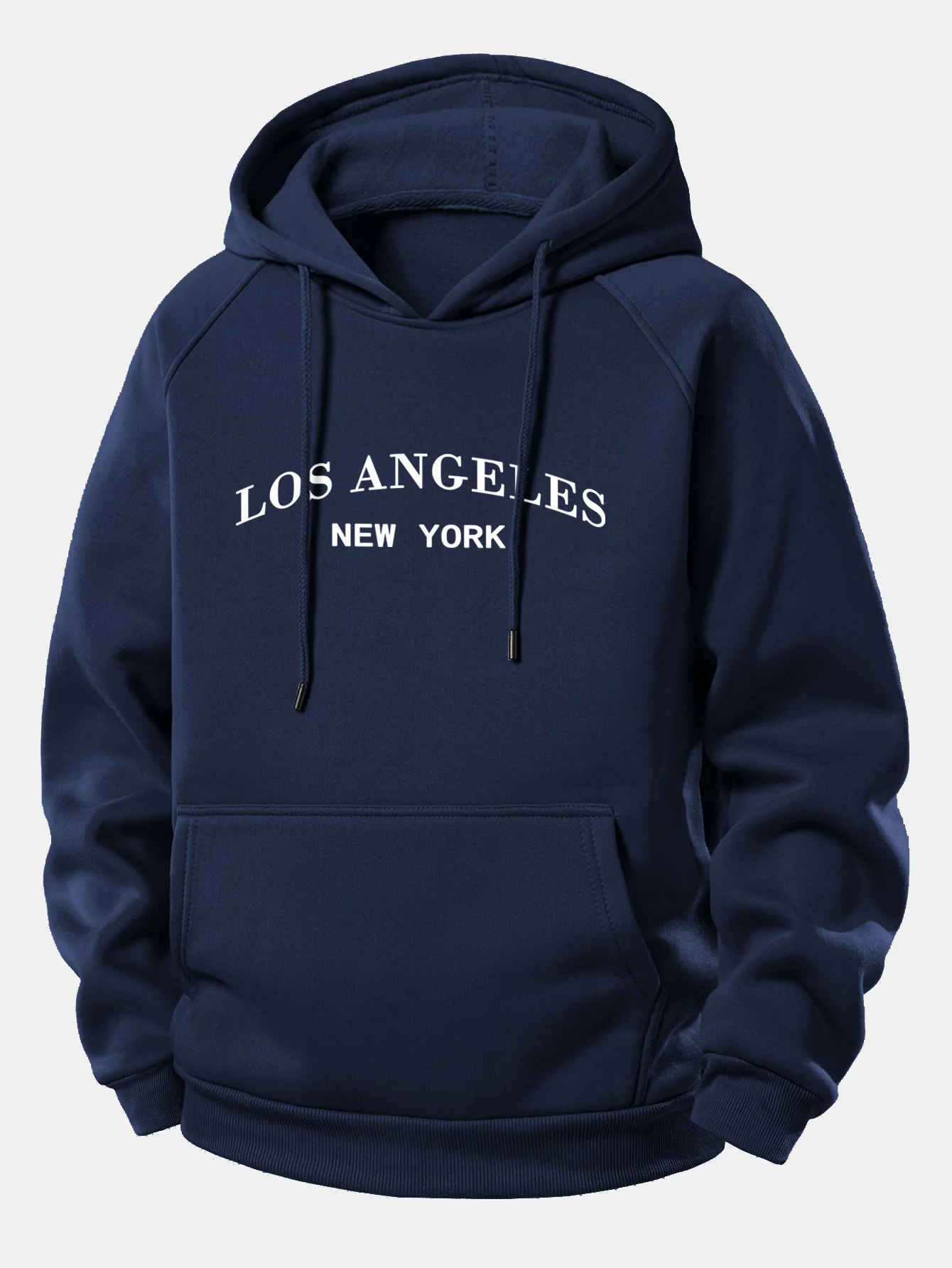 Los Angeles bedruckter Kordelzug-Hoodie - Image 12