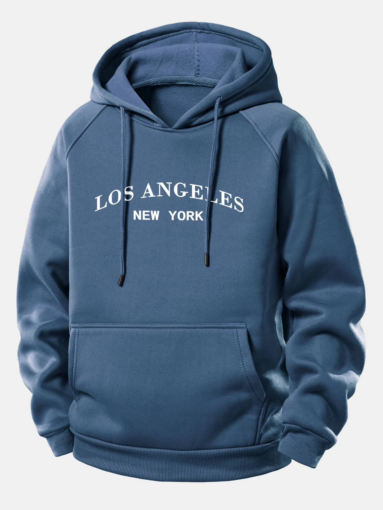 Los Angeles bedruckter Kordelzug-Hoodie - Image 9