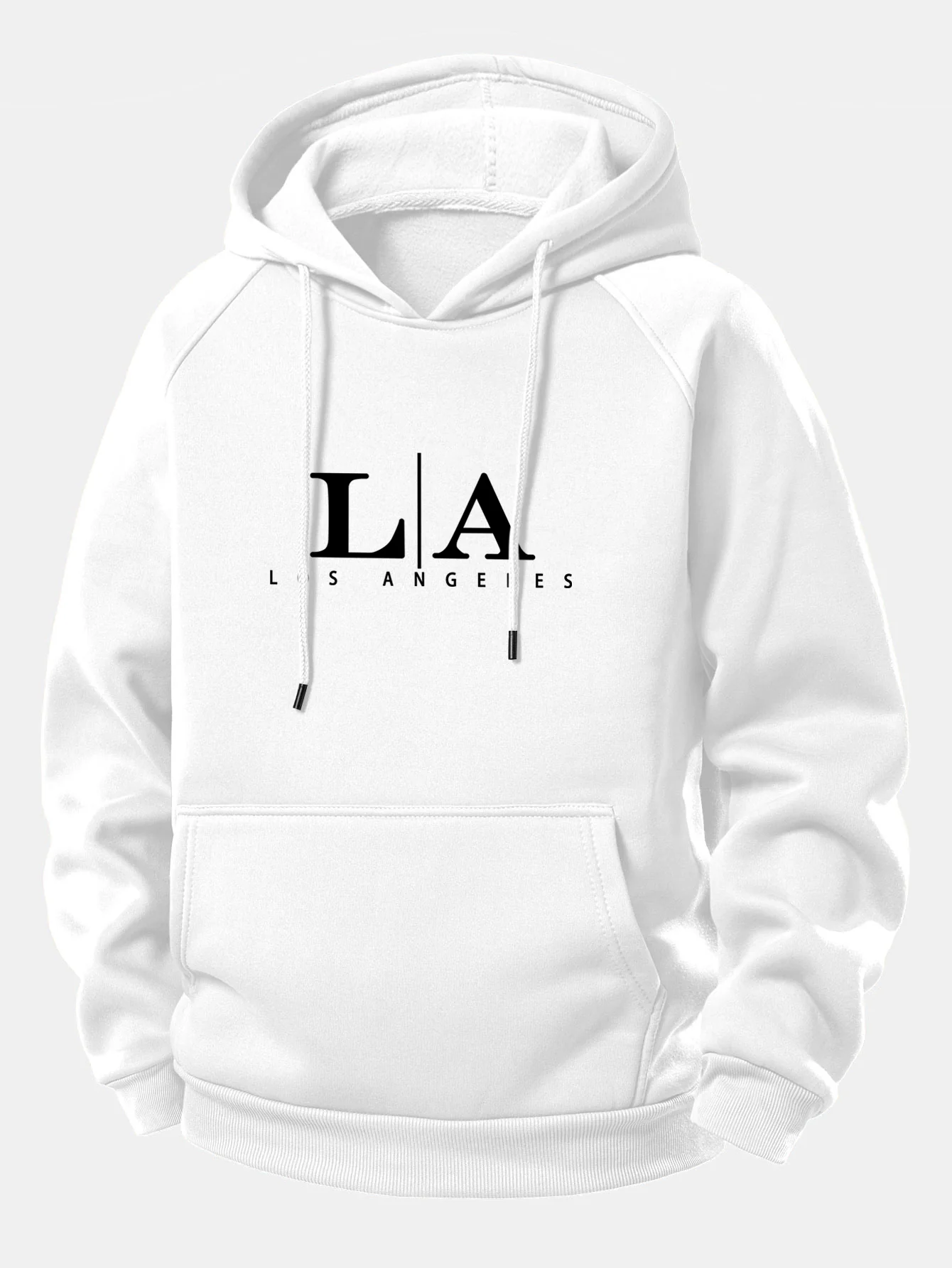 Los Angeles bedruckter Kordelzug-Hoodie - Image 13