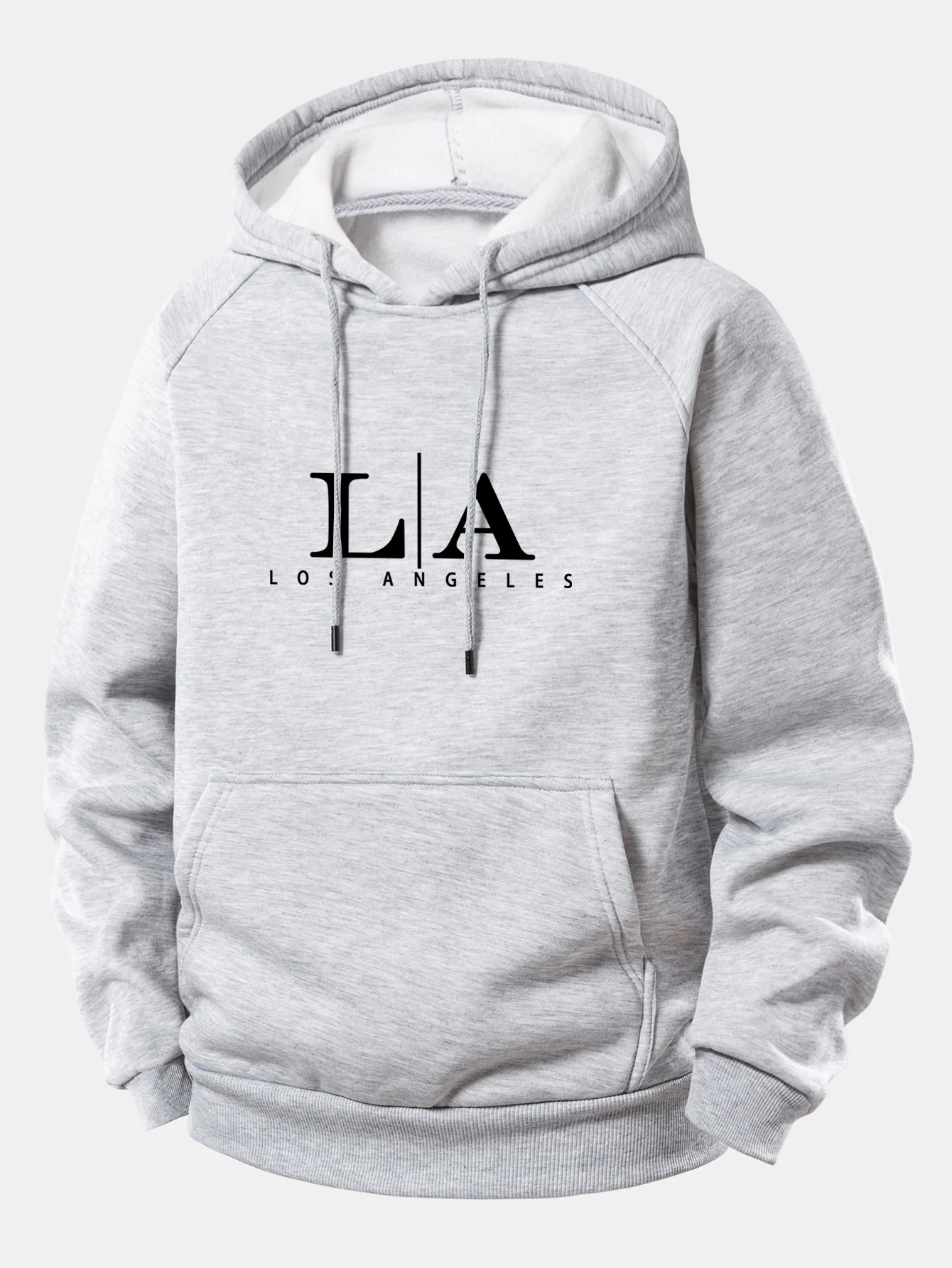 Los Angeles bedruckter Kordelzug-Hoodie - Image 2