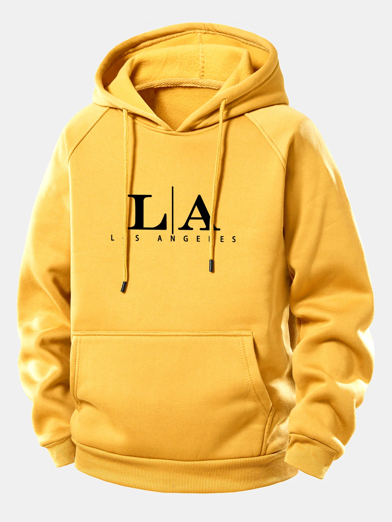 Los Angeles bedruckter Kordelzug-Hoodie - Image 3