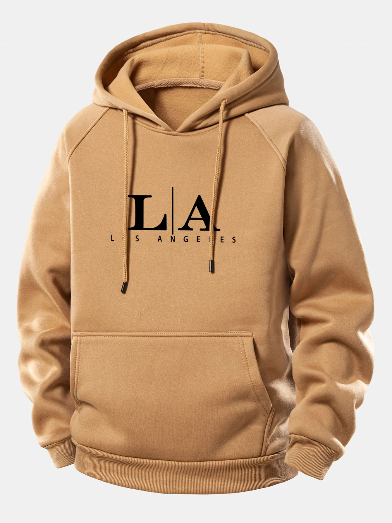Los Angeles bedruckter Kordelzug-Hoodie - Image 4