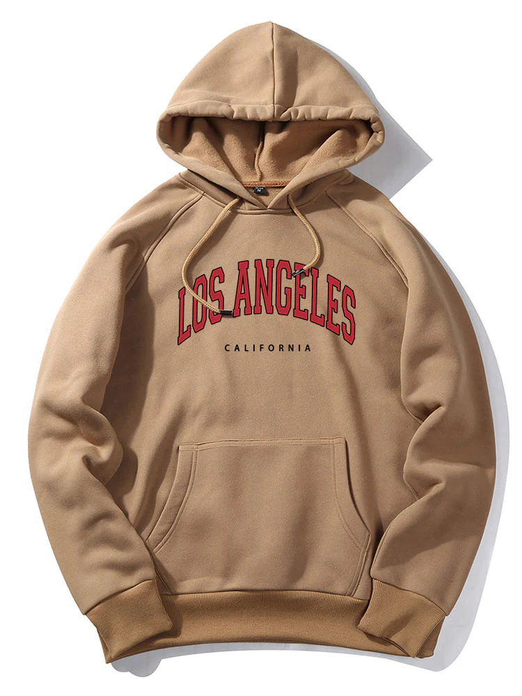 Los Angeles Print Hoodies - Image 4