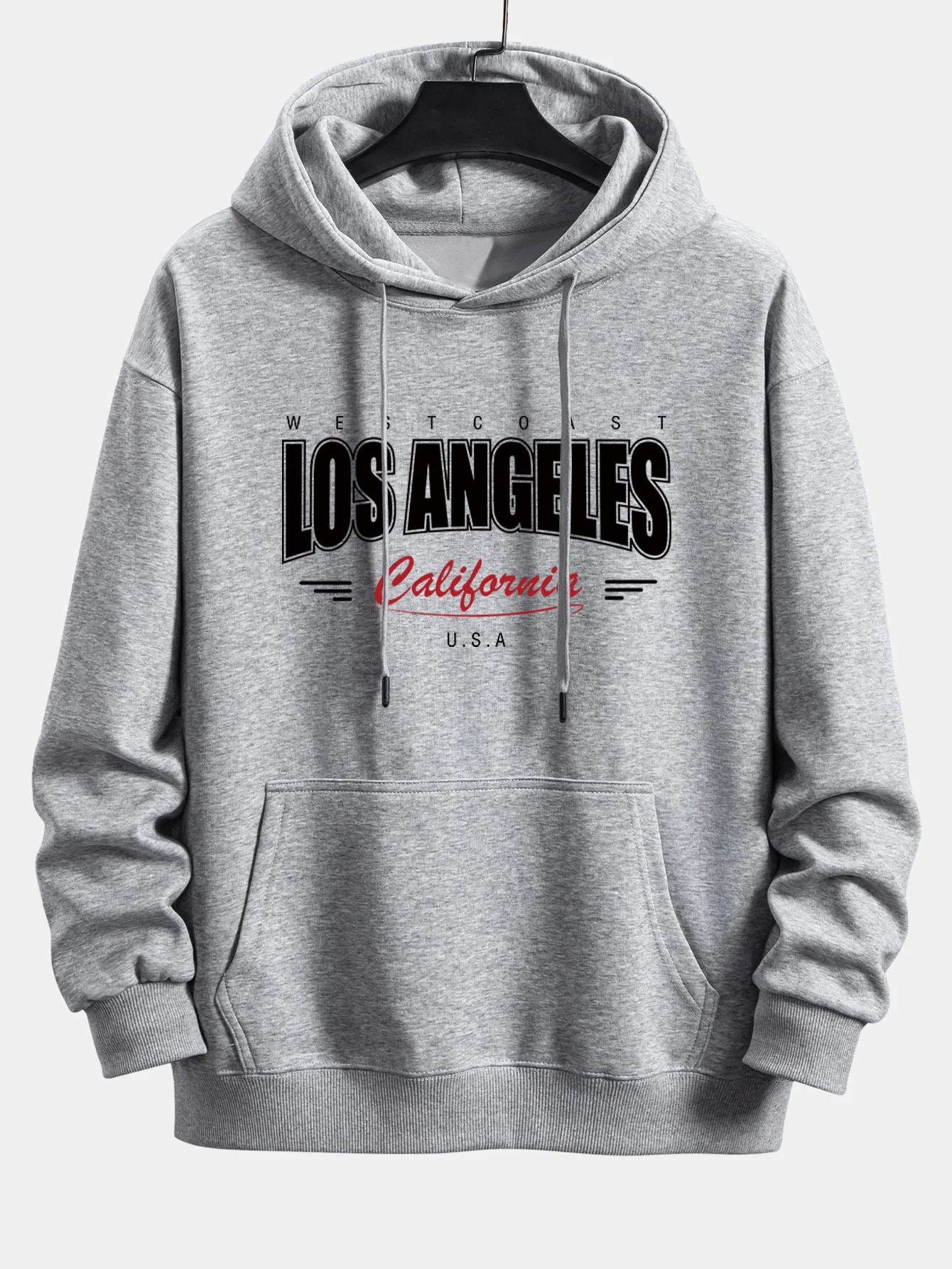 Los Angeles Print Relax Fit Hoodie & Jogginghose - Image 11