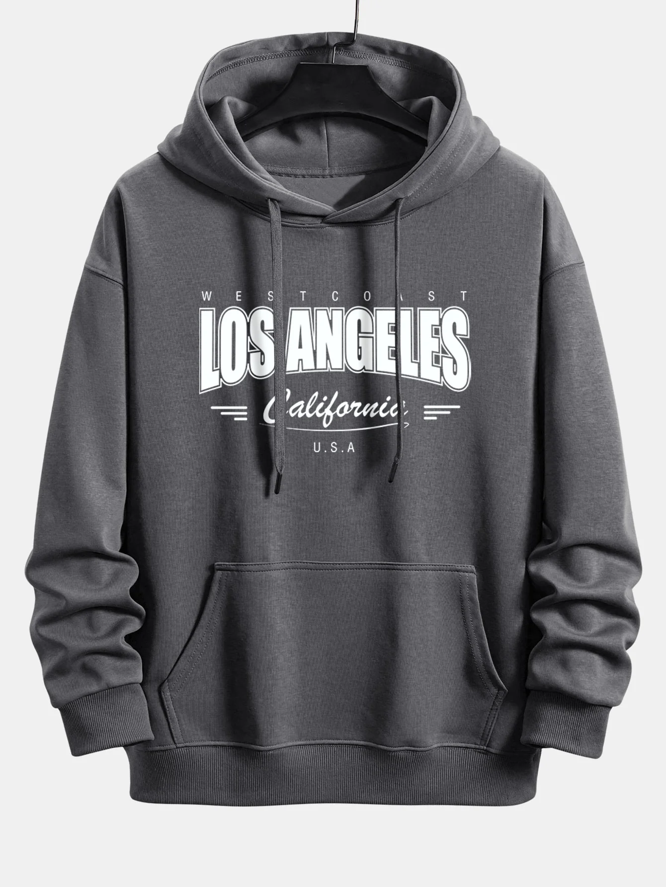 Los Angeles Print Relax Fit Hoodie & Jogginghose - Image 9