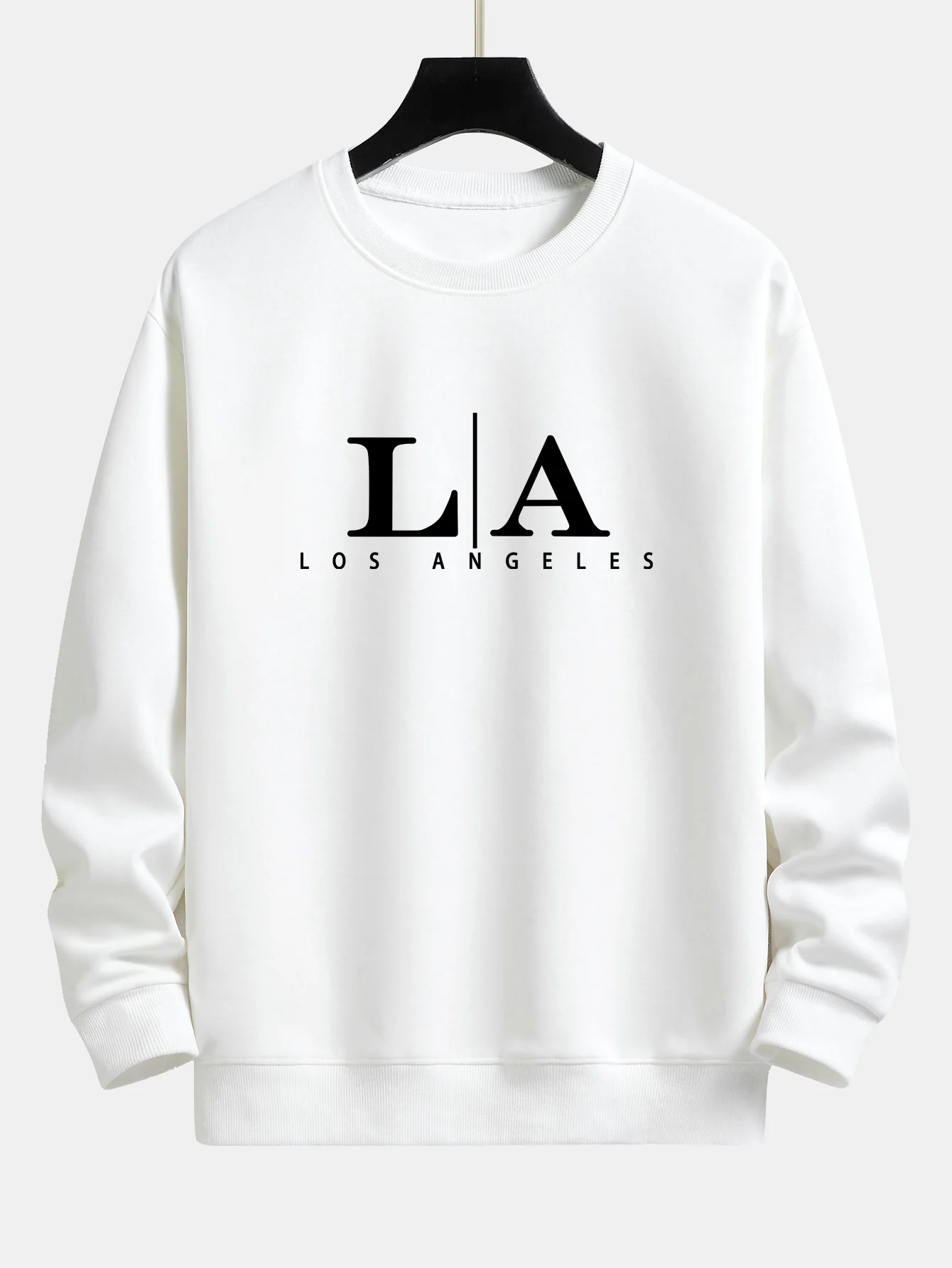 Los Angeles Druck Locker sitzendes Sweatshirt - Image 2