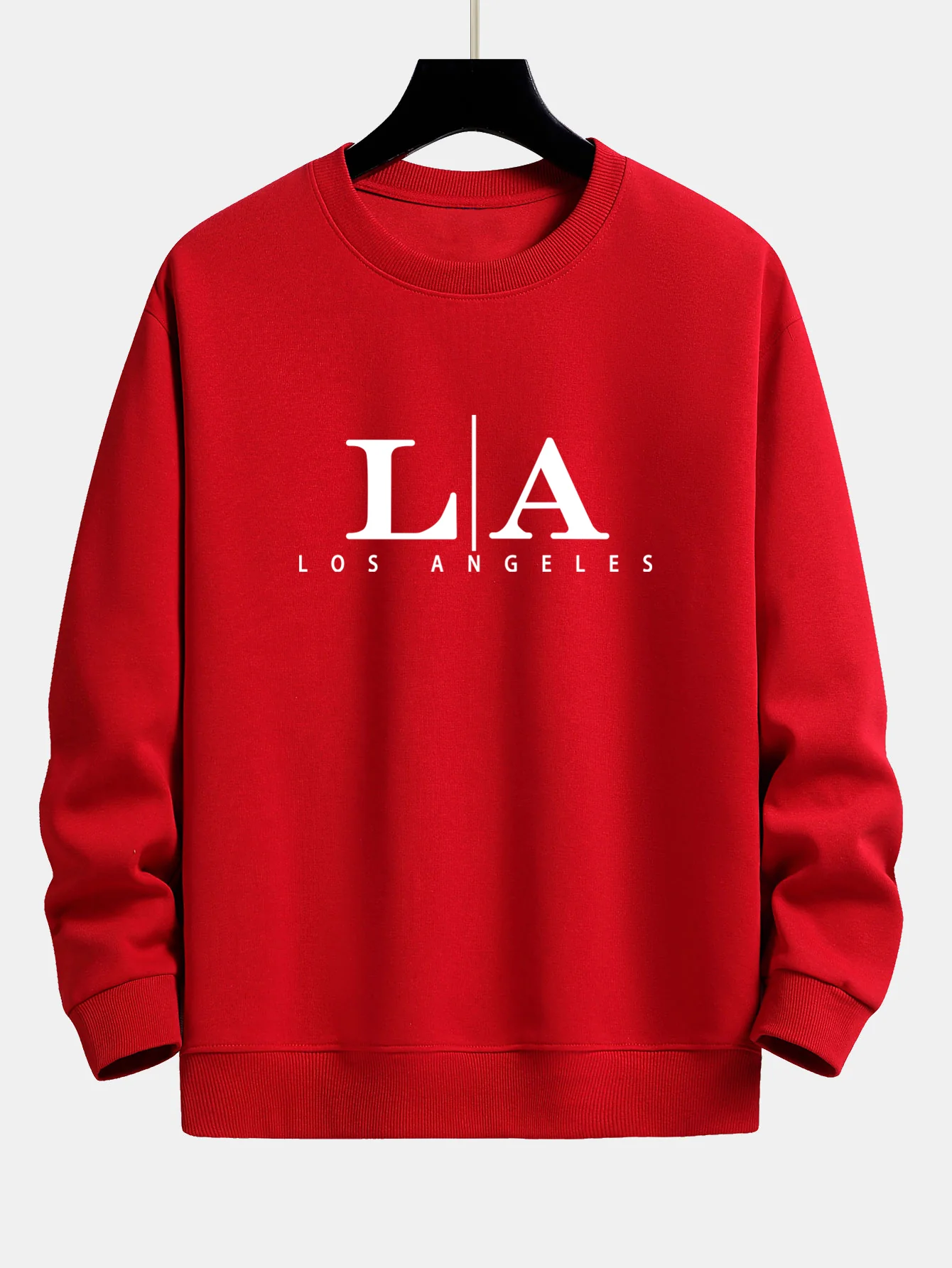 Los Angeles Druck Locker sitzendes Sweatshirt - Image 5