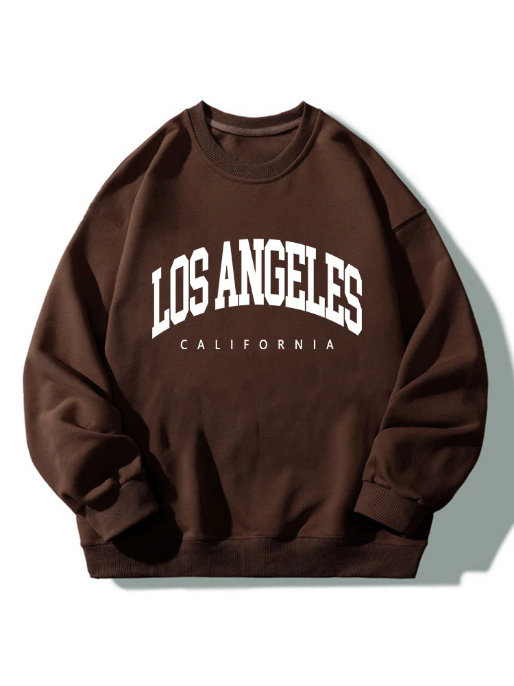 Los Angeles Print Entspanntes Sweatshirt - Image 2