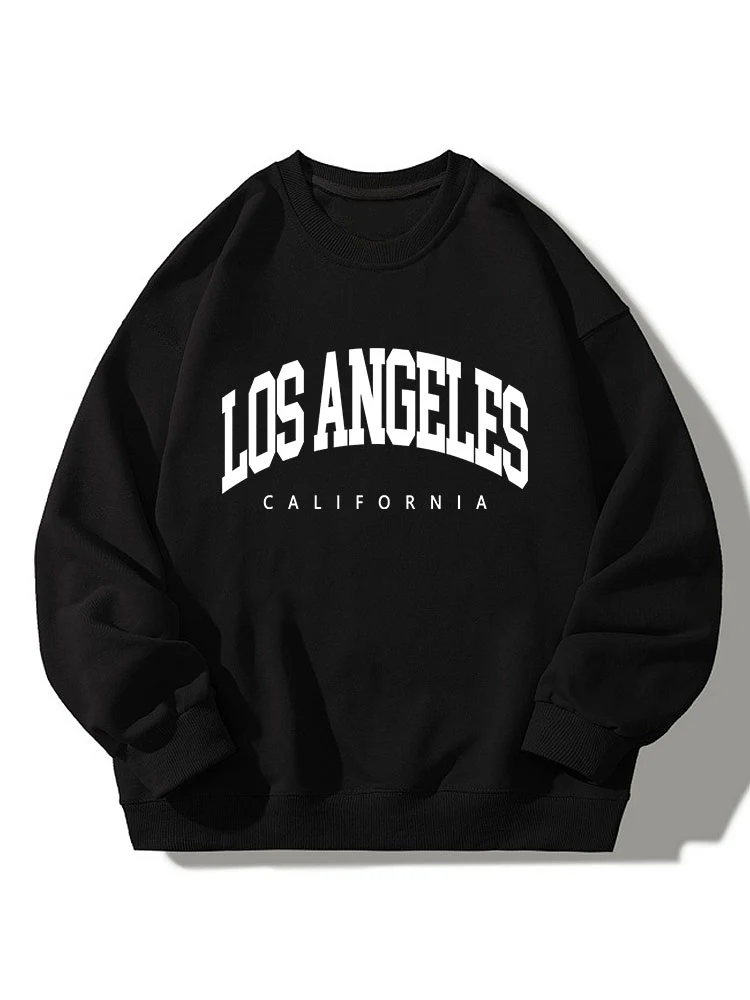 Los Angeles Print Entspanntes Sweatshirt - Image 3