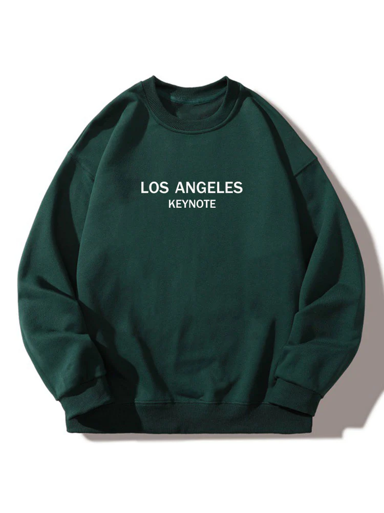 Los Angeles Print Entspanntes Sweatshirt - Image 3