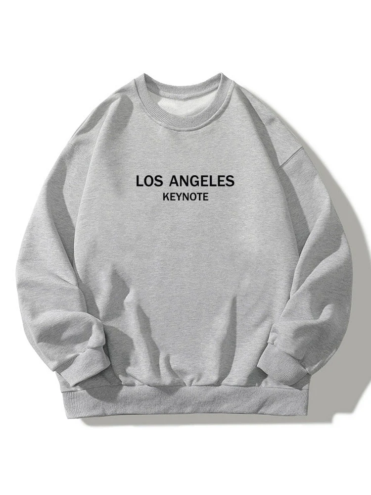 Los Angeles Print Entspanntes Sweatshirt - Image 5