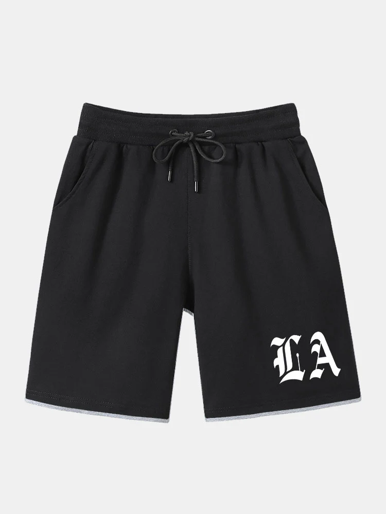 Los Angeles Druck T-Shirt & LA Druck Shorts - Image 3