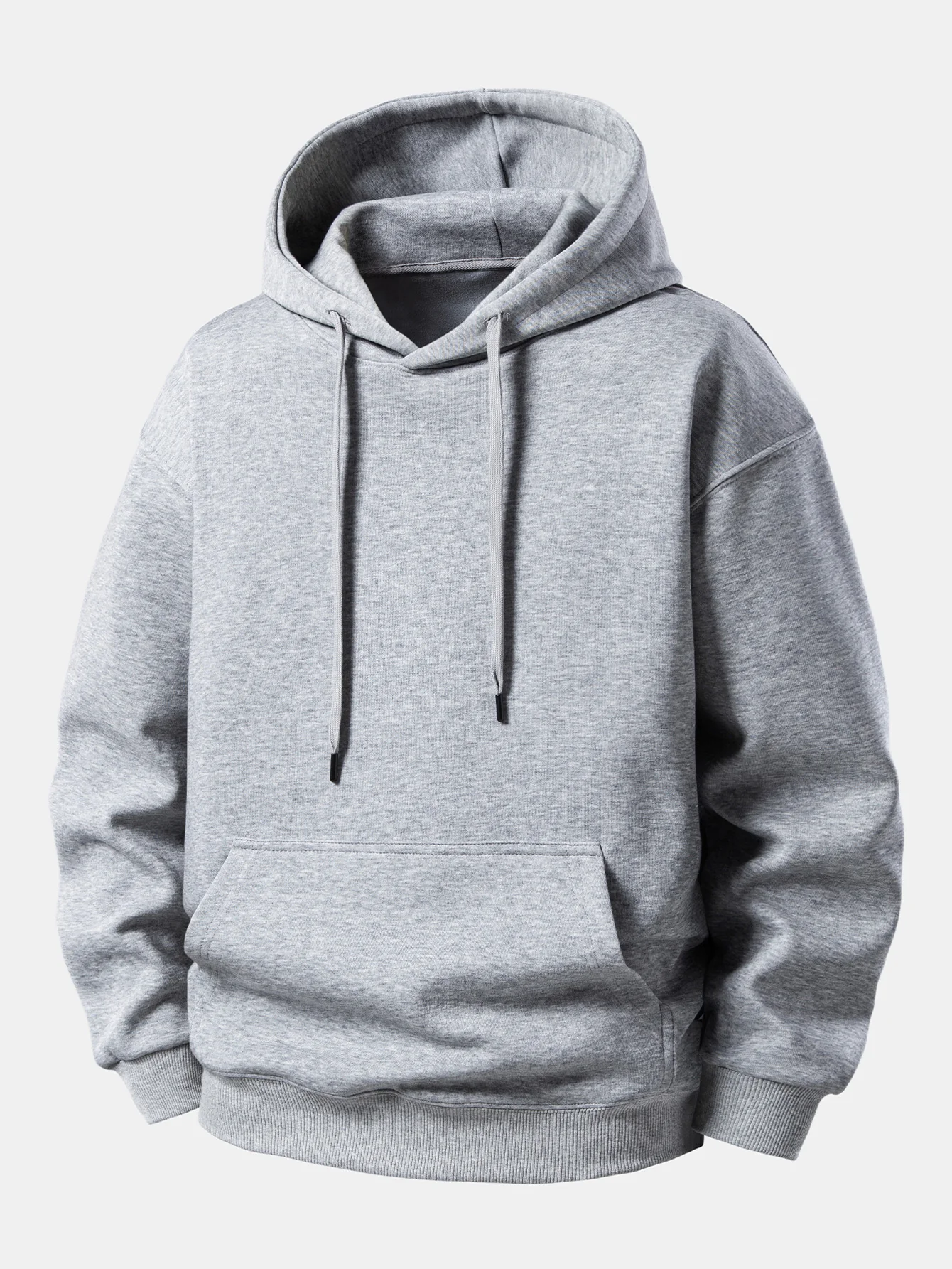Lotus Carp Print Relax Fit Hoodie - Image 14