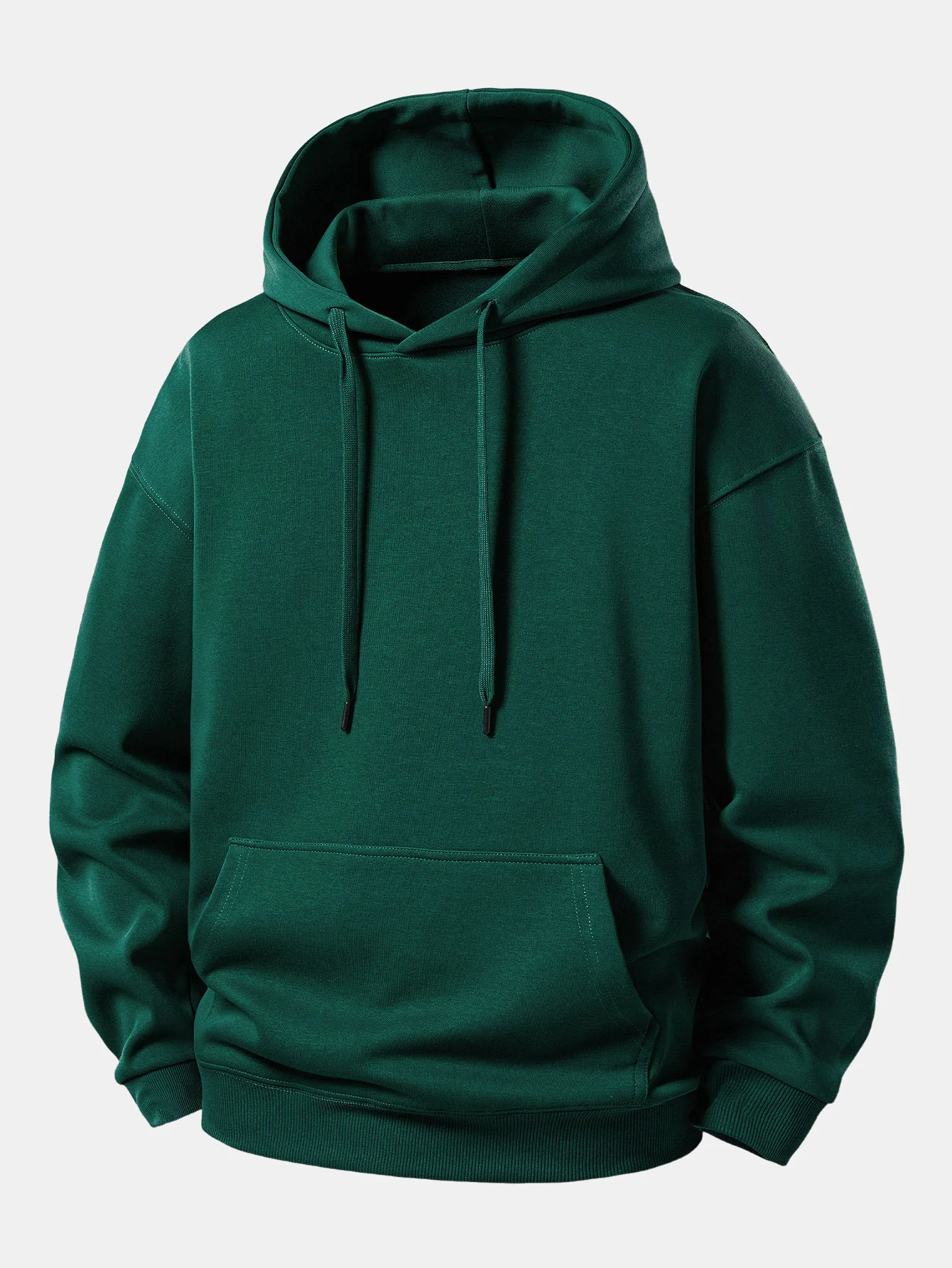 Lotus Carp Print Relax Fit Hoodie - Image 6