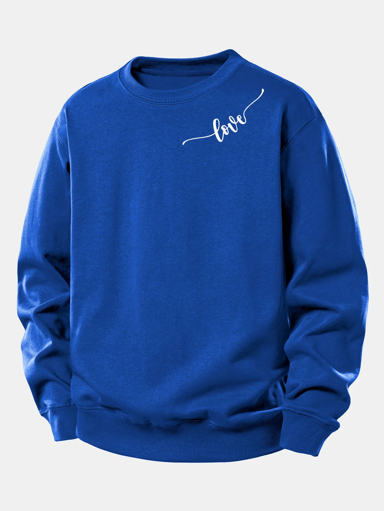 Love Print Relax Fit Sweatshirt - Image 10