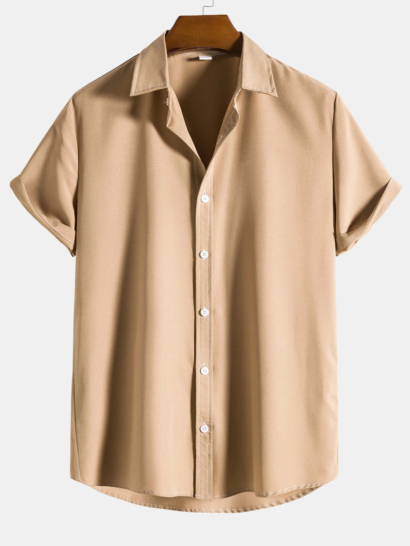 Herren Regular Fit Button-Up Hemd - Image 3