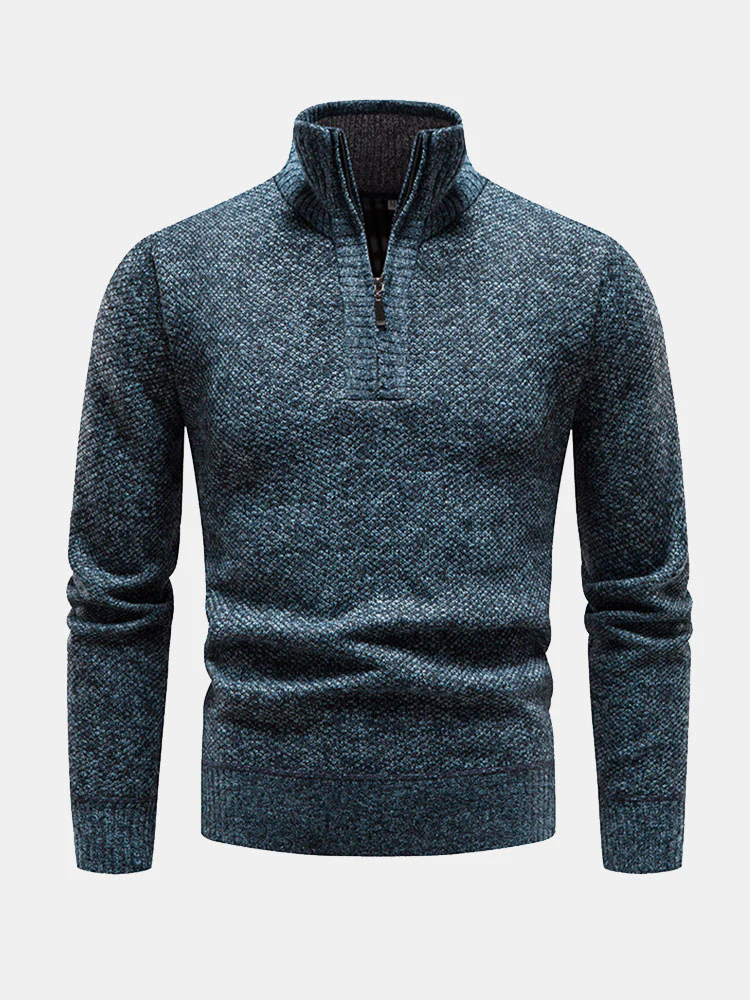 Herren Halbzip Pullover - Image 10