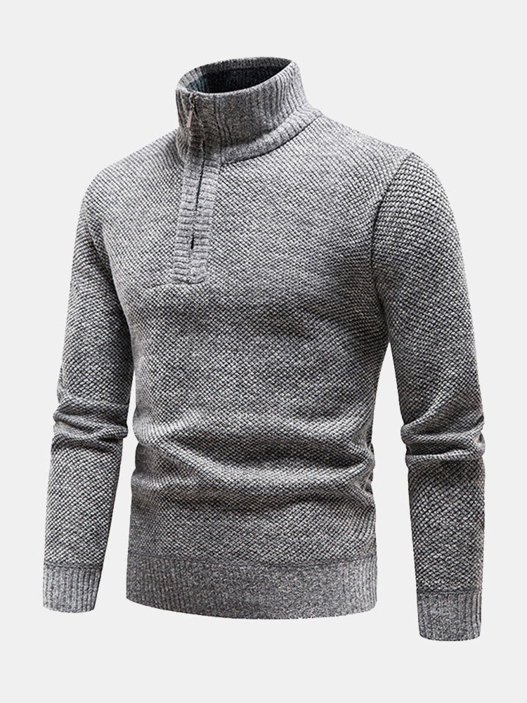 Herren Halbzip Pullover - Image 2