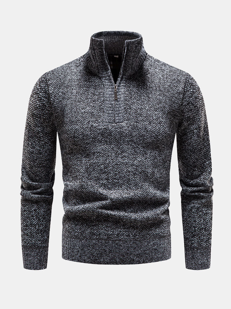 Herren Halbzip Pullover - Image 6