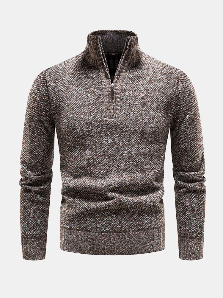 Herren Halbzip Pullover - Image 9