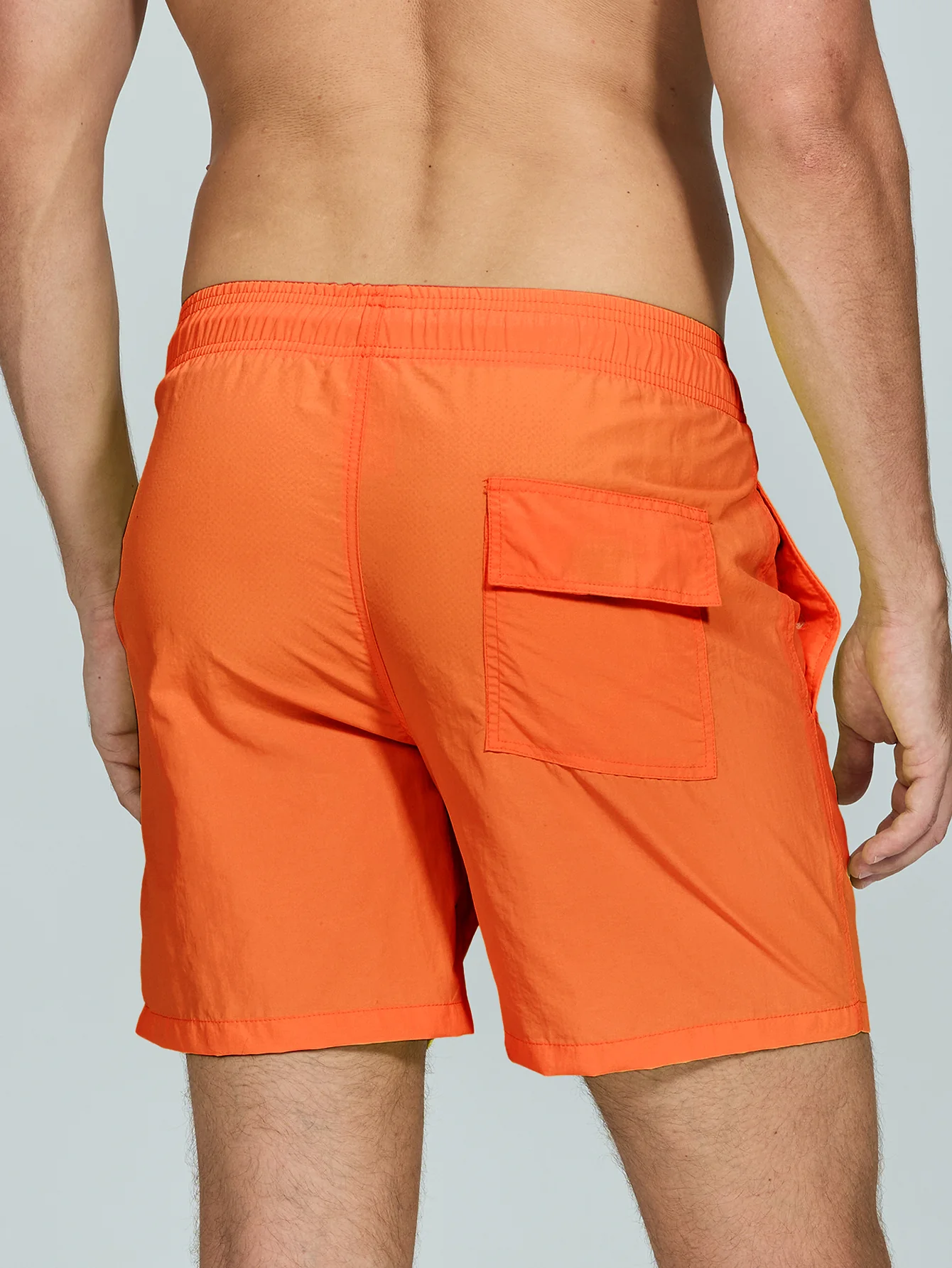Man Mid Length Drawstring Swim Shorts - Image 17