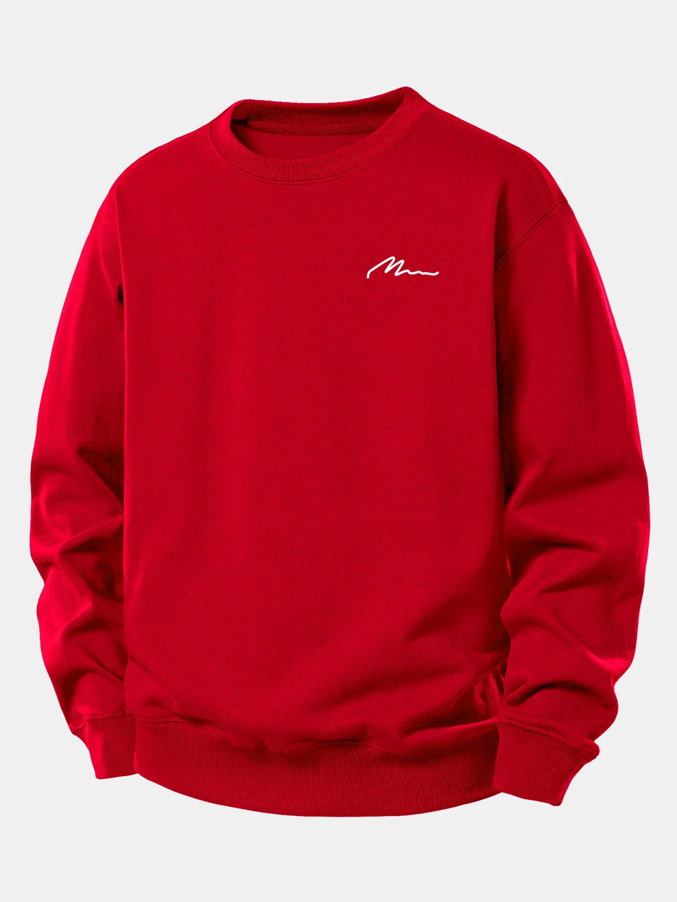 Herren Slogan Druck Relaxed Fit Sweatshirt - Image 10