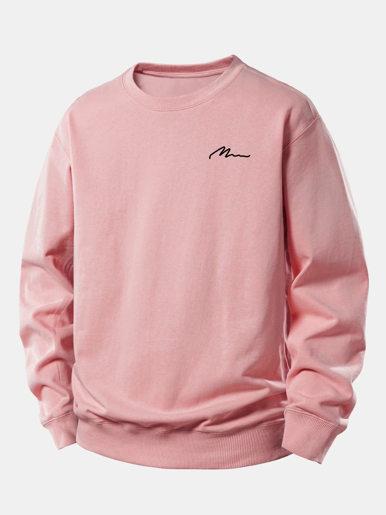 Herren Slogan Druck Relaxed Fit Sweatshirt - Image 3