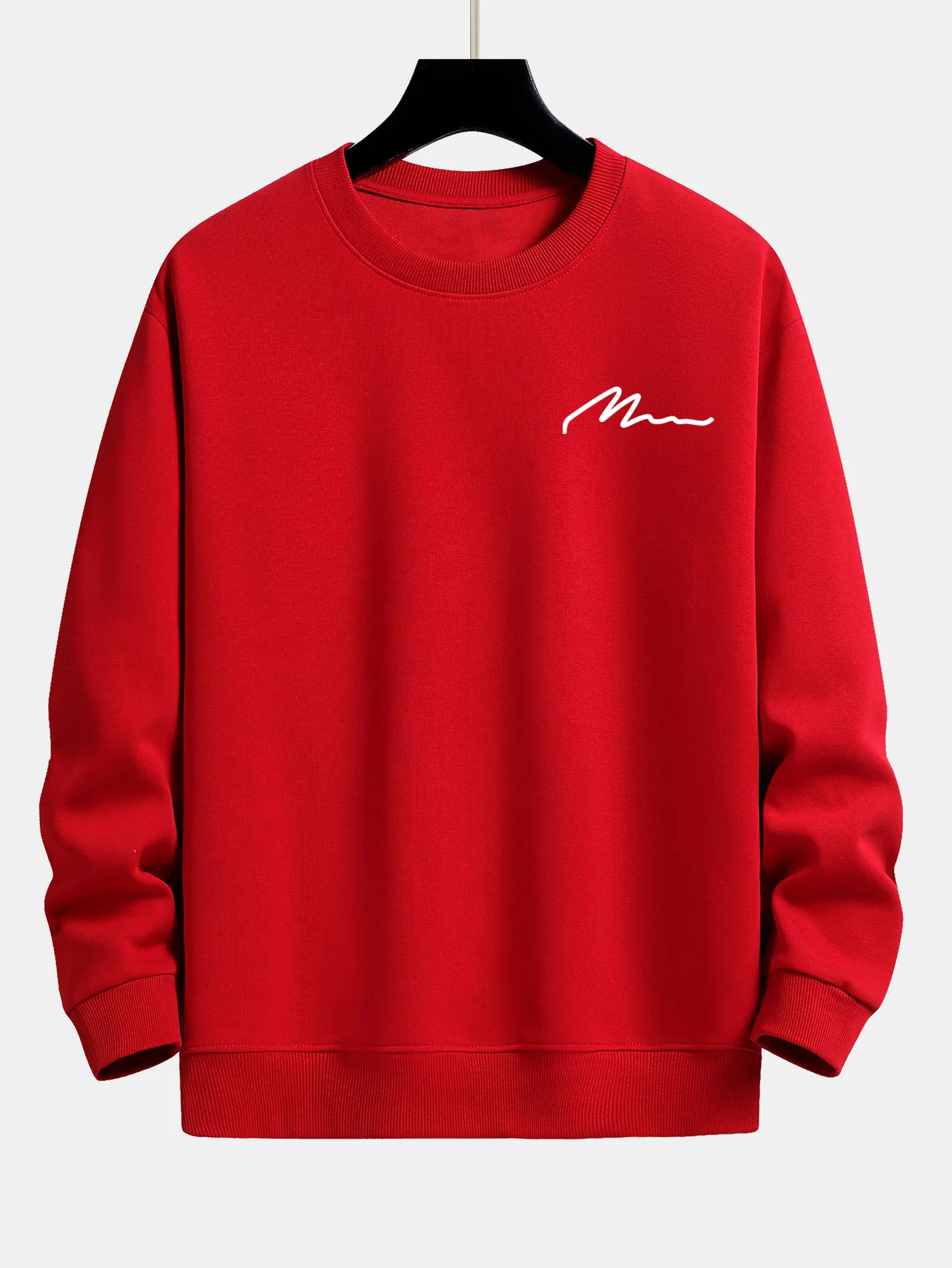 Herren Slogan Druck Relaxed Fit Sweatshirt - Image 10