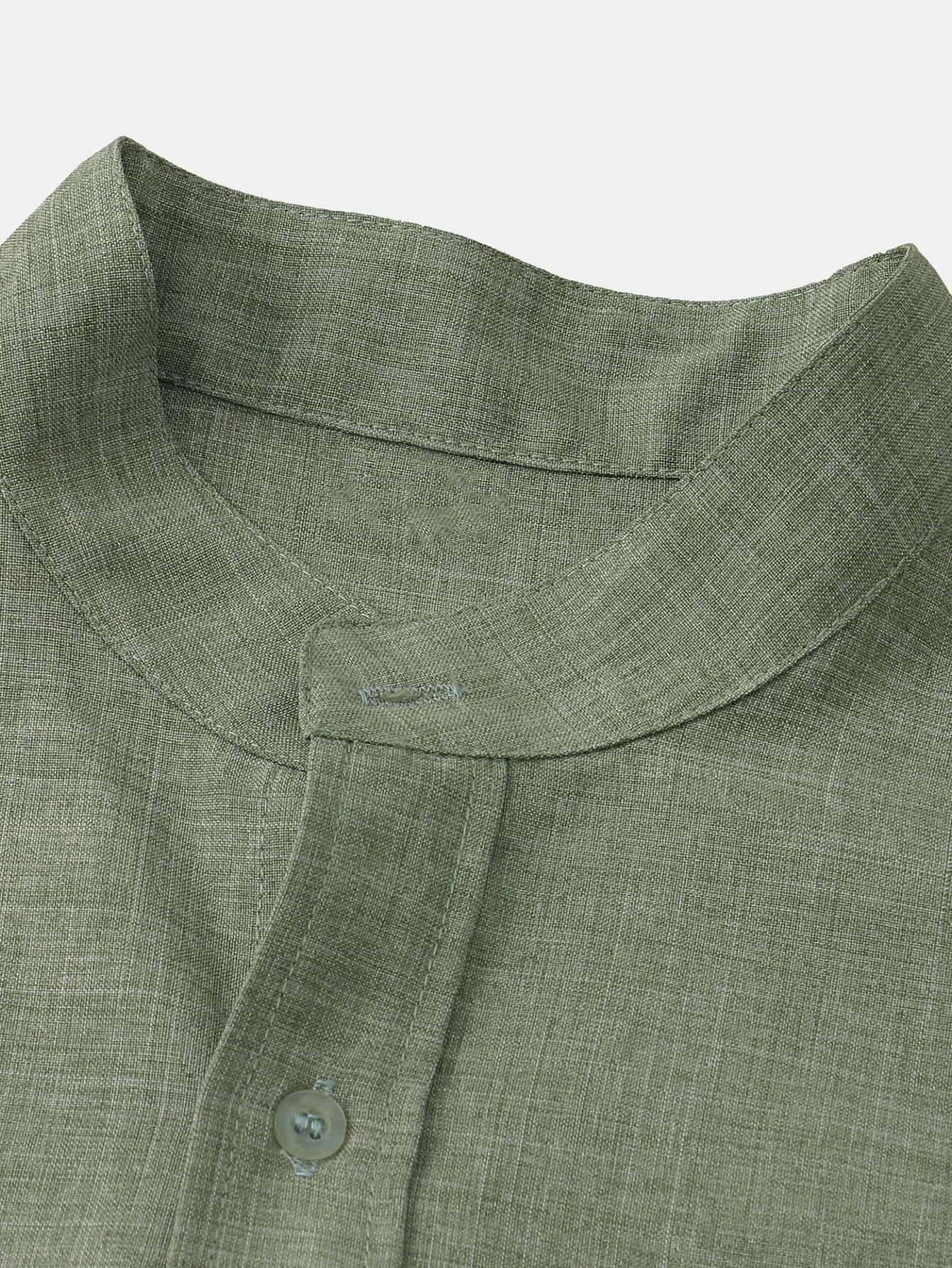 Herren Stehkragenhemd mit Tasche - Image 13