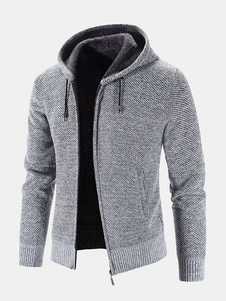 Herren Kapuzenpullover mit Reißverschluss