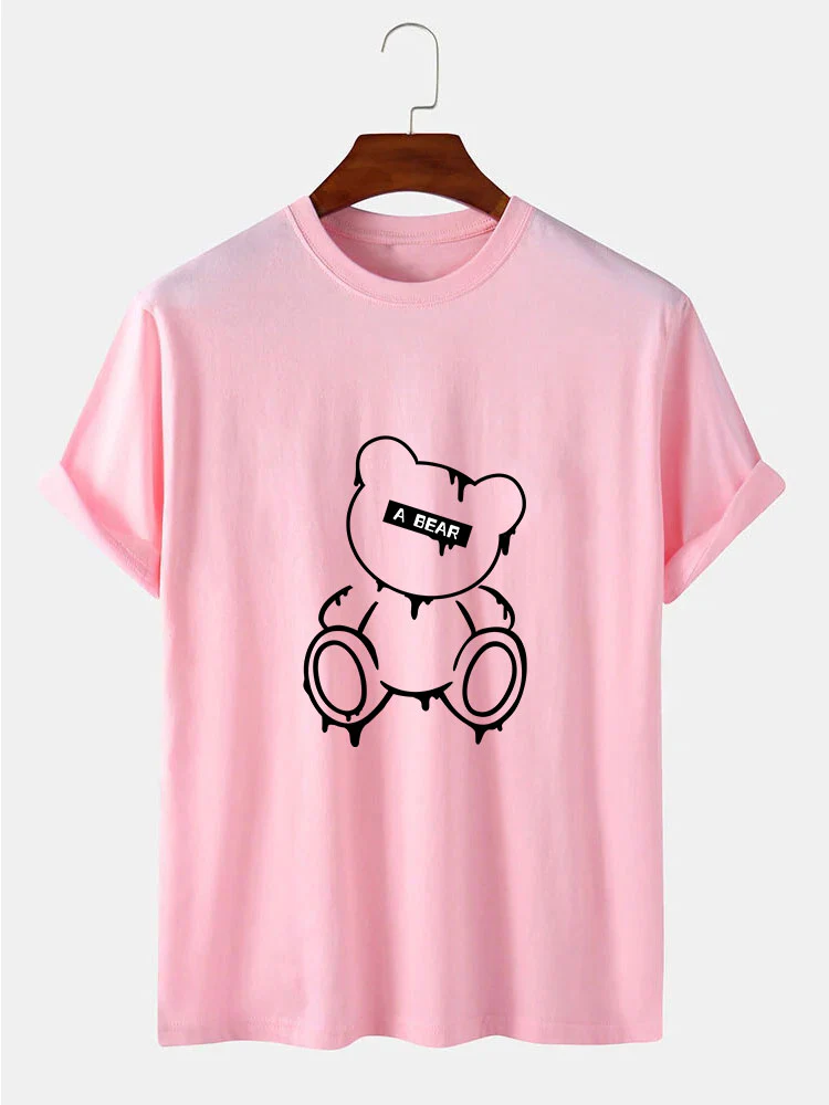 Schmelzender Bären Druck T-Shirt - Image 6