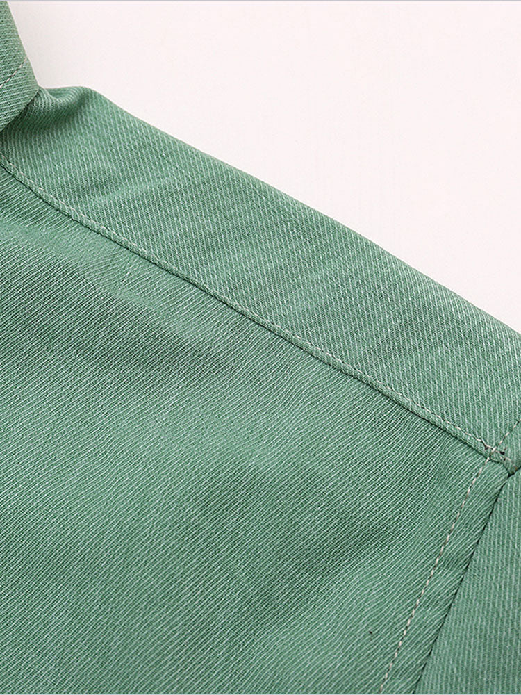 Herren Baumwollhemd mit Knöpfen - Image 10
